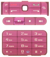 originální klávesnice Nokia 3250 pink