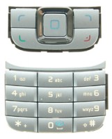 originální klávesnice Nokia 6111 horní + spodní silver