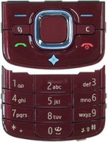 originální klávesnice Nokia 6210n horní + spodní red