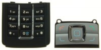 originální klávesnice Nokia 6280 horní + spodní silver