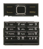 originální klávesnice Nokia 8800 Arte horní + spodní black