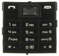 originální klávesnice Nokia 8800d Sirocco black