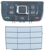 originální klávesnice Nokia E66 white steel