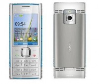 Nokia X2 silver blue