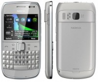 Nokia E6-00 silver
