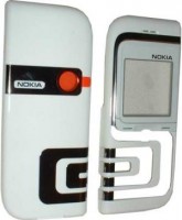 originální přední kryt + kryt baterie Nokia 7260 white