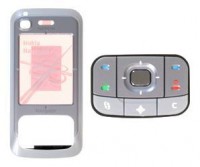 originální přední kryt + horní klávesnice Nokia 6110 Navigator white SWAP