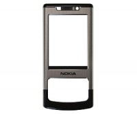 originální přední kryt Nokia 6500s black silver