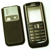 originální přední kryt + kryt baterie + klávesnice Nokia 6151 black SWAP