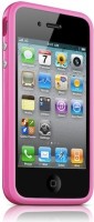 originální pouzdro Apple Bumper pink pro iPhone 4