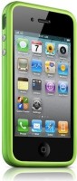 originální pouzdro Apple Bumper green pro iPhone 4