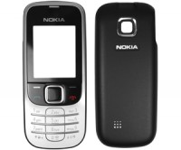 originální přední kryt + kryt baterie Nokia 2330c black