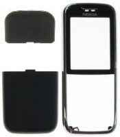 originální přední kryt + kryt baterie + kryt antény Nokia 6233 black SWAP