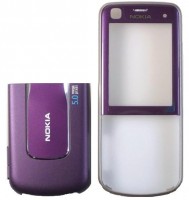 originální přední kryt + kryt baterie Nokia 6220c plum