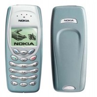originální přední kryt + kryt baterie Nokia 3410 light green