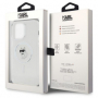 Karl Lagerfeld pouzdro IML Choupette MagSafe transparent pro Apple iPhone 15 Pro Max - 
