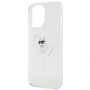 Karl Lagerfeld pouzdro IML Choupette MagSafe transparent pro Apple iPhone 15 Pro Max - 