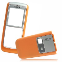 originální přední kryt + kryt baterie Nokia 6151 orange