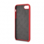 Guess pouzdro Saffiano PU Silicone Case red pro iPhone 7, iPhone 8, iPhone SE (2020) - 