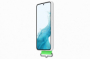 originální pouzdro Samsung Silicone Cover with Strap white pro Samsung S901B Galaxy S22 - 
