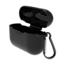 Pouzdro Silicone Case s karabinou pro Apple AirPods 3 (2021) black - 
