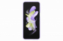 originální pouzdro Samsung Silicone Ring Cover violet pro Samsung F721 Z Flip4 - 