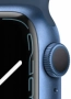 Apple Watch Series 7 Wi-Fi + Cellular 41mm blue Aluminium CZ - 