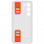 originální pouzdro Samsung Silicone Cover with Strap white pro Samsung S911B Galaxy S23 - 