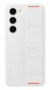 originální pouzdro Samsung Silicone Cover with Strap white pro Samsung S911B Galaxy S23 - 