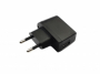 Originální nabíječka Aligator ES007-U050055XOE s USB výstupem 0.55A/2.75W black - 
